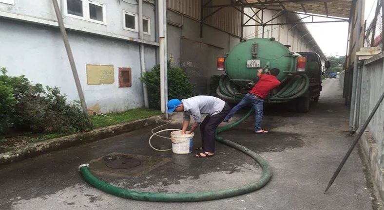 Dịch vụ hút bể phốt tại huyện Duy Tiên Hà Nam của DAVENCO